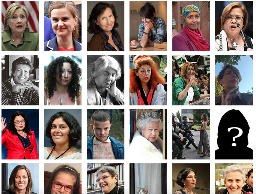 100 donne dell'anno 2016